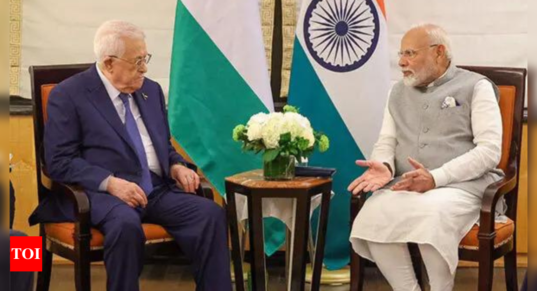 PM Modi expresses ‘deep concern’ on humanitarian situation in Gaza | India News