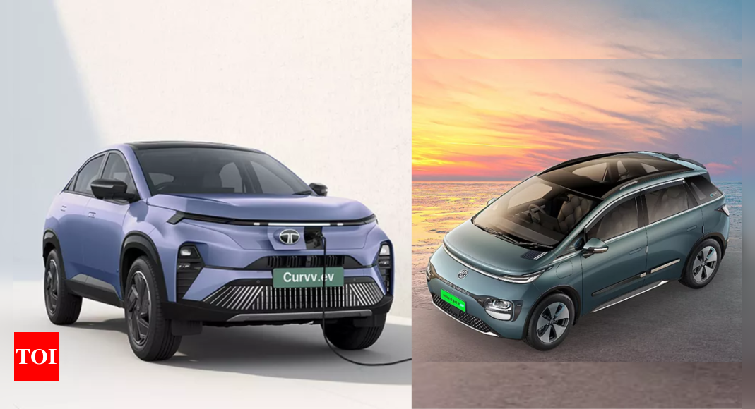 MG Windsor EV vs Tata Curvv EV: Battery, range, features, price, specs compared