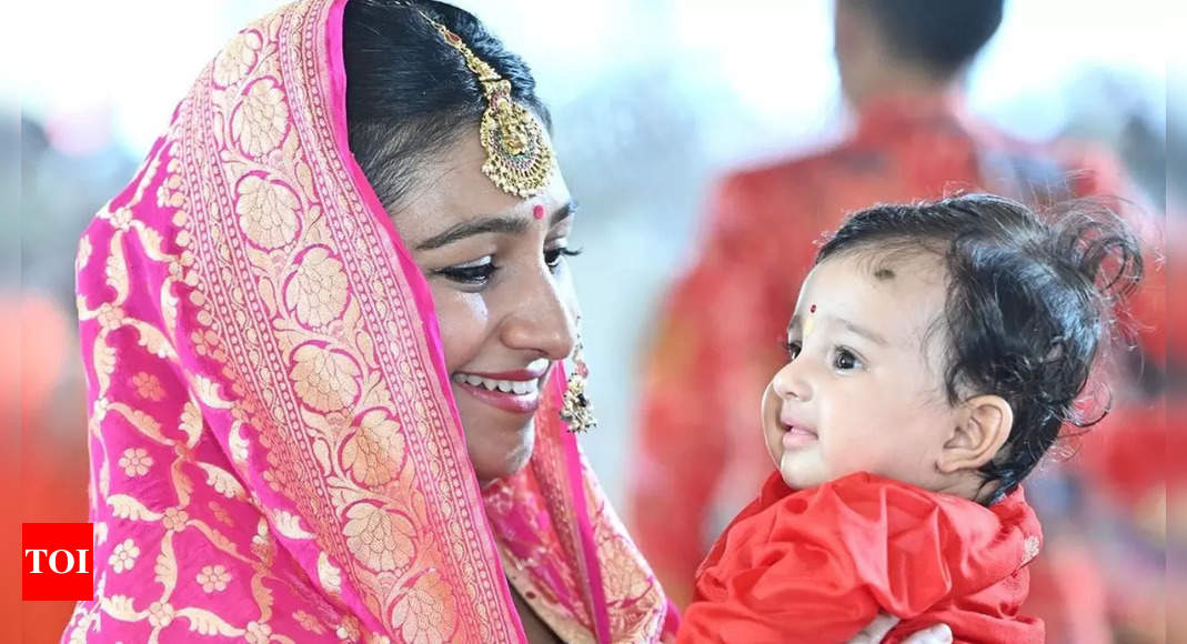 Yeh Rishta Kya Kehlata Hai’s Mohena Kumari reveals her younger daughter Gaurita’s face; in pics