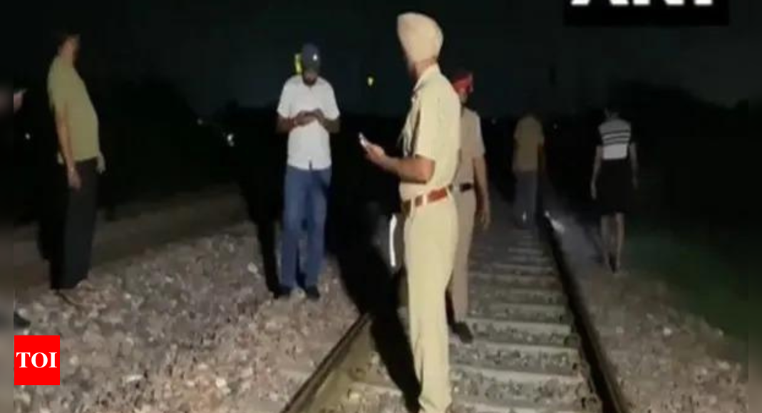 Punjab: Nine iron rods recovered from Bathinda-Delhi railway track, tragedy averted | India News