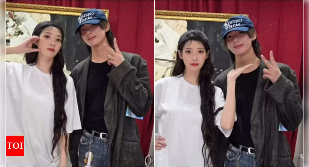 RIIZE’s Anton and IU share heartwarming reunion at concert, sparking nostalgia among netizens | K-pop Movie News