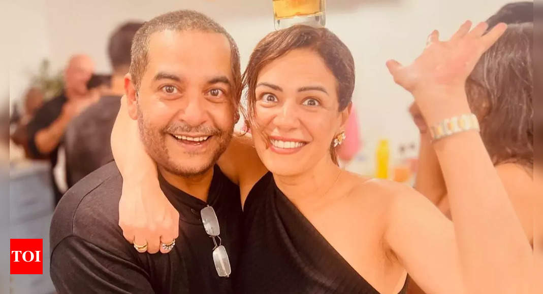 Mona Singh shares happy pictures with Jassi Jaisi Koi Nahin’s Gaurav Gera from his birthday bash; in pics