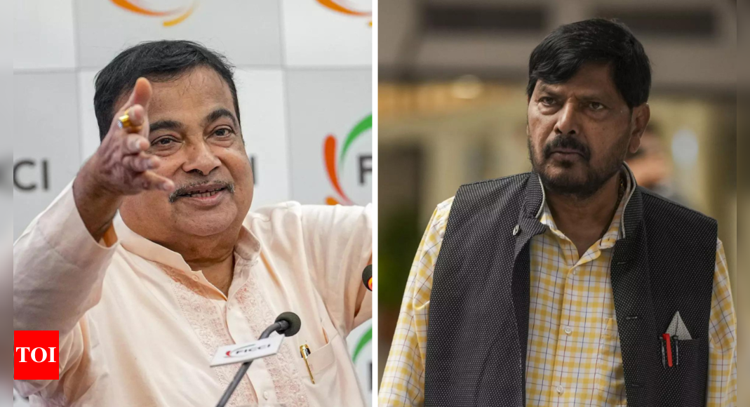 Nitin Gadkari jests Ramdas Atahwale will be a minister, even in next govt | India News