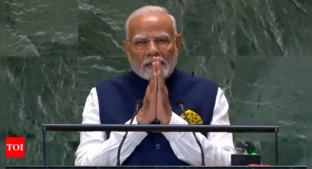 Success of humanity lies in collective strength, not in battlefield: PM Modi at UNGA | India News