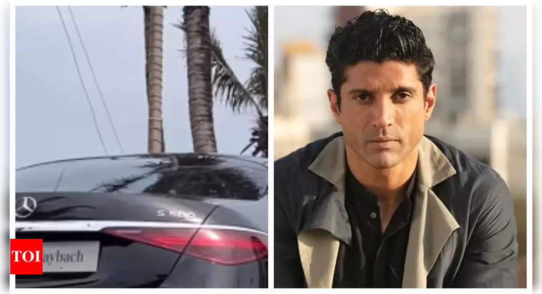 Farhan Akhtar buys a swanky Mercedes worth over Rs 3 crore- Watch | Hindi Movie News