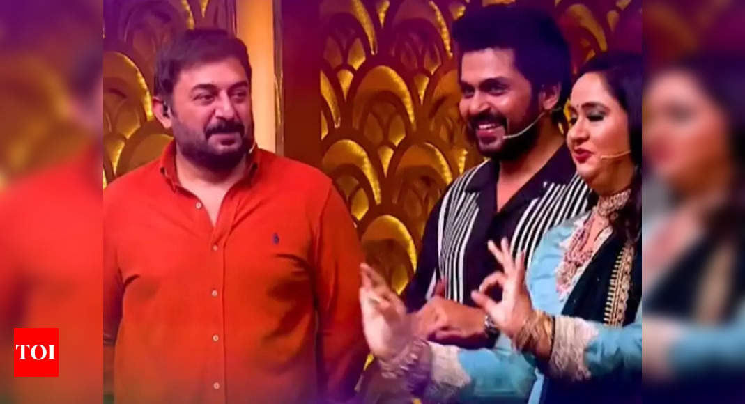 Cooku with Comali 5: Arvind Swamy and Karthi to grace the grand finale