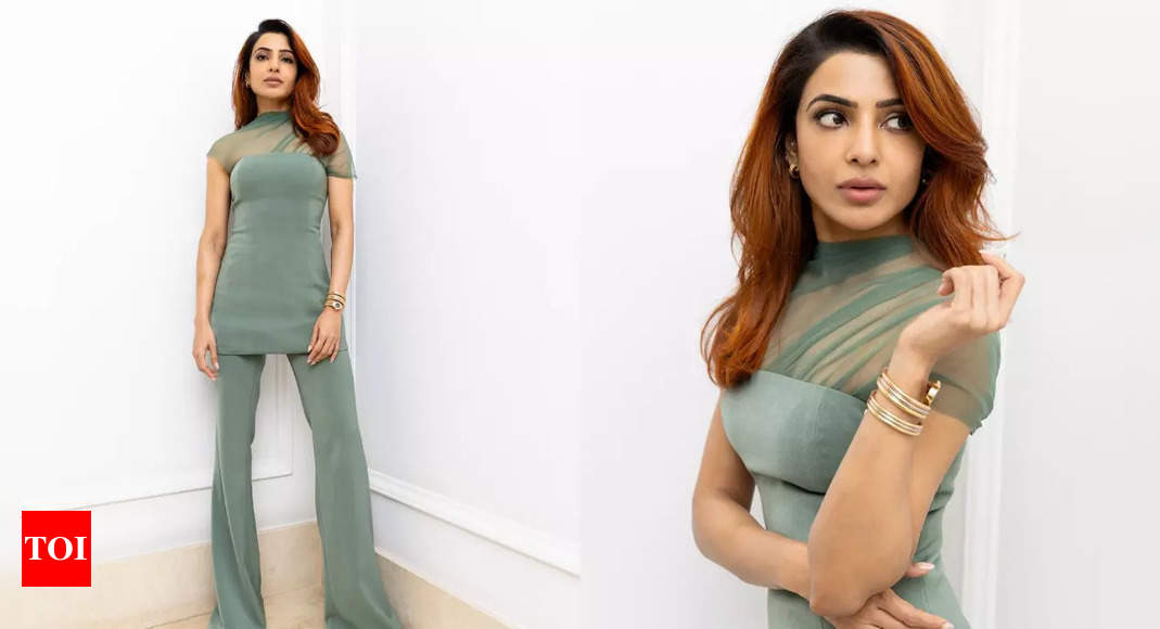 Samantha Ruth Prabhu stuns in minimalistic chic look for Citadel: Honey Bunny promotions