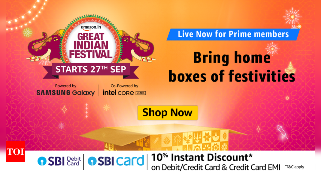 Amazon Great Indian Festival Sale: Up To 60% Off On Tablets & Laptops With Early Access For Prime Members