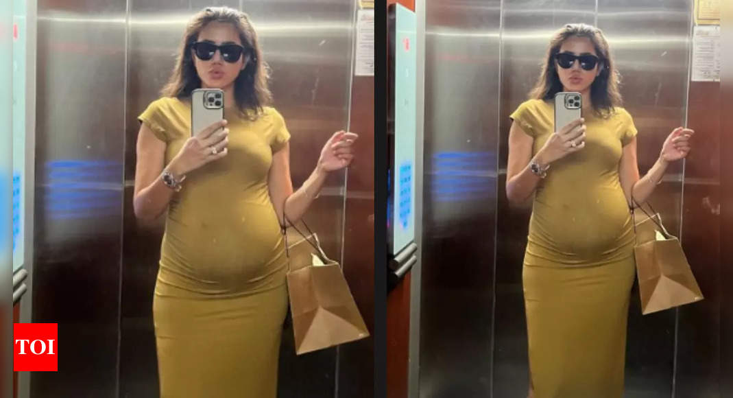 ‘Pyaar Ka Punchnama’ actress Sonnalli Seygall radiates pregnancy glow in a stunning yellow dress – Pic |