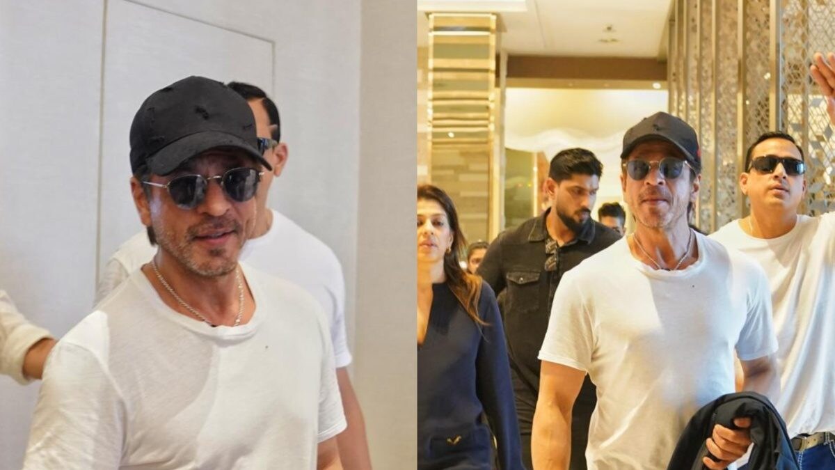 Shah Rukh Khan Makes A Grand Entry In Abu Dhabi Hotel For IIFA Awards, Receives Warm Welcome From Fans